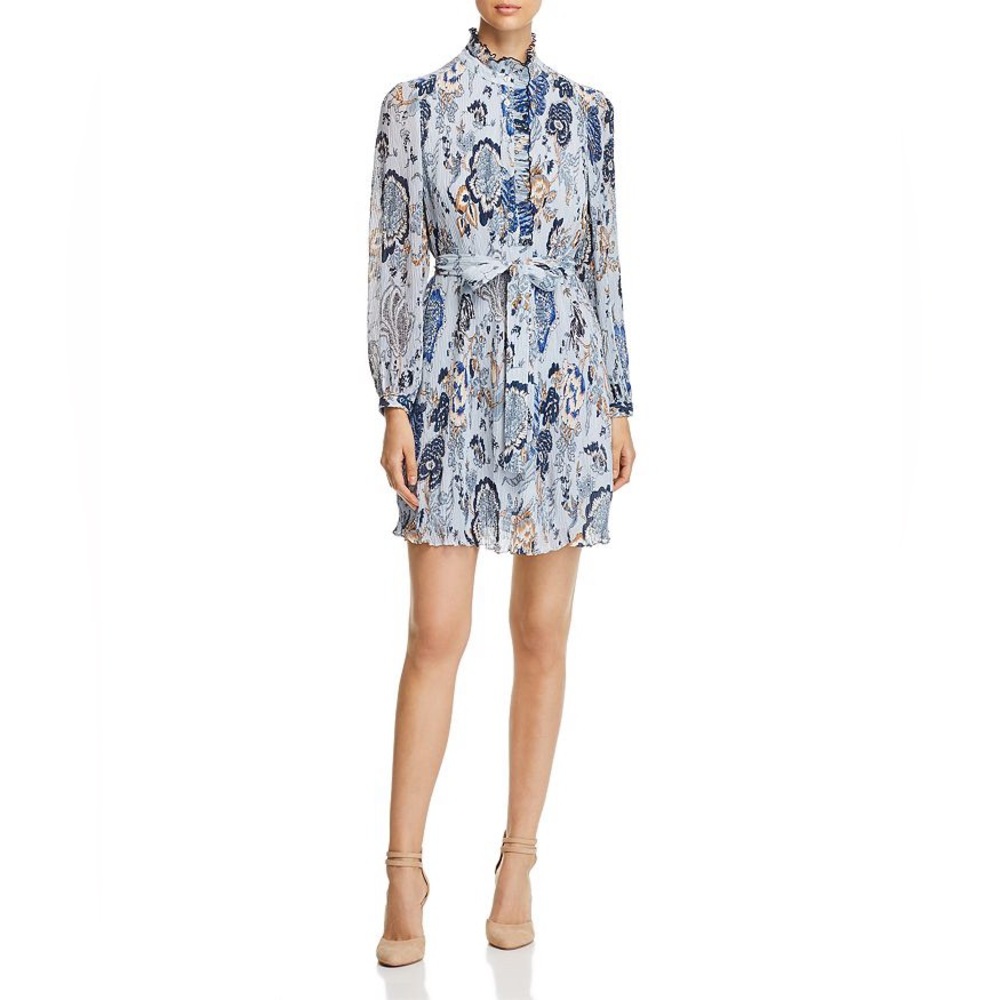 Floral Paisley Button-Up Dress - Tory Burch